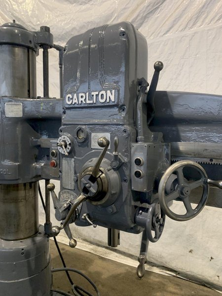 5&#039; X 11&quot; CARLTON 1A RADIAL ARM DRILL. STOCK # 1273223