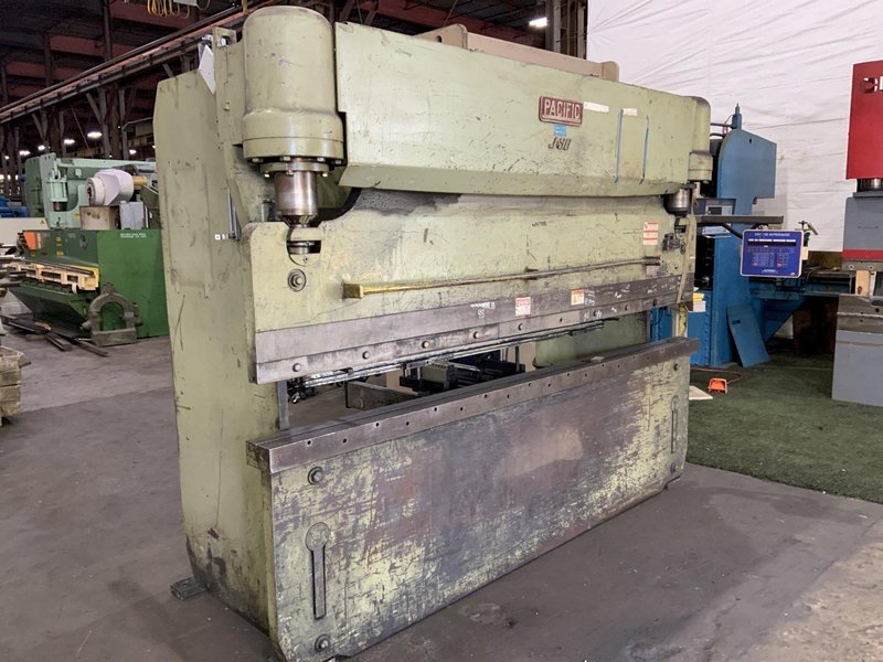 90 TON X 10' PACIFIC: MDL J90-10 HYDRAULIC PRESS BRAKE: STOCK #81216
