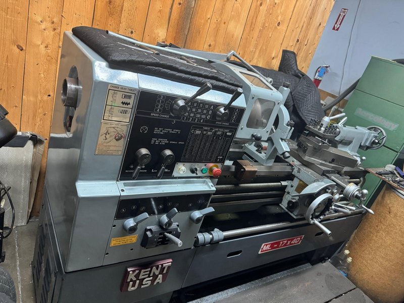 Kent ML-1740T Engine Lathe, 2012