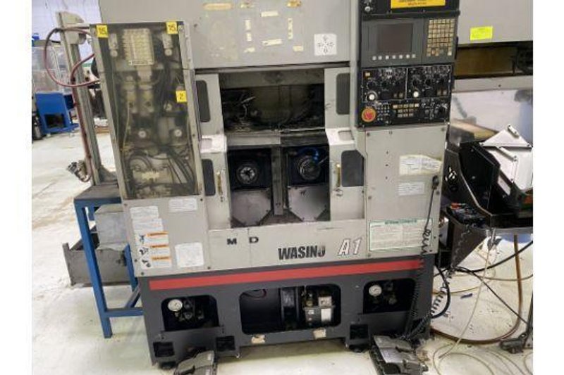Amada Wasino AA-1 2 Spindle 2 Turret CNC Turning Machine with Live Milling