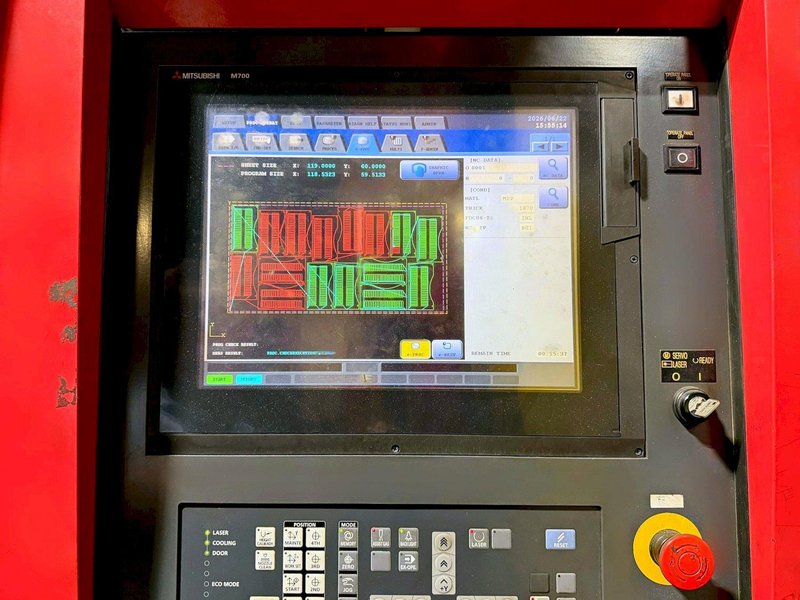 Mitsubishi ML3015eX-F60 Fiber Laser
