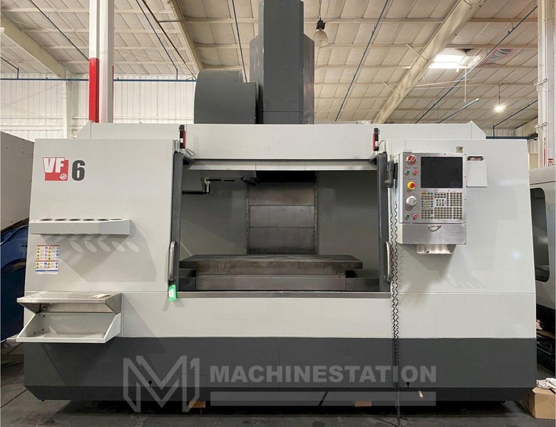 Haas VF-6/50 CNC Vertical Machining Center – 4th Axis Ready 50 Taper Mill