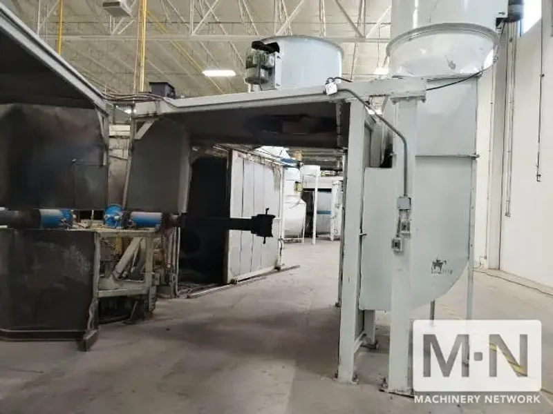 4 ARM FERRY MODEL RS4-220 ROTATIONAL MOLDING MACHINE REBUILT IN 2021