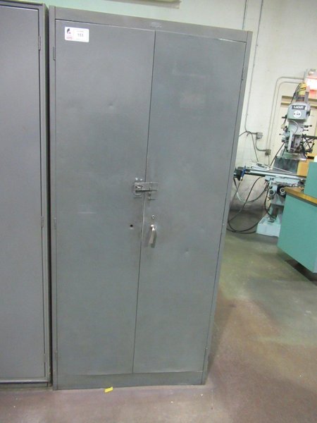 Berger 2-Door Cabinet with Contents- Auction Item