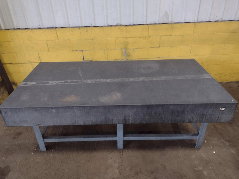8&#039; X 4&#039; X 10&quot; CHALLENGE PRECISION LAYOUT INSPECTION GRANITE TABLE: STOCK #23792