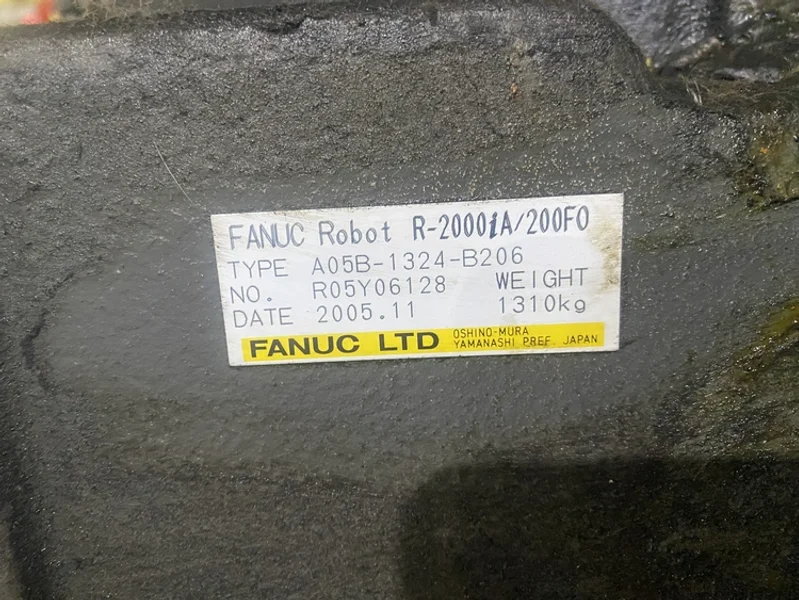 FANUC – R-2000iA/200FO w/ RJ3iB Controls PARTS ONLY