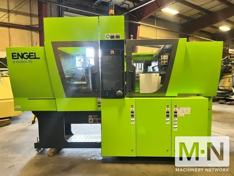 35 TON .80 OZ ENGEL MODEL 50/35 TIEBARLESS INJECTION MOLDING MACHINE MFG 2022