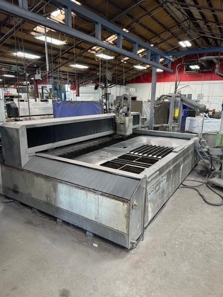 6″ x 12″ Mitsubishi MW-X4-612 Waterjet, 2014 – Streamline Pro-60, Taper Compensating Head, Mitsubishi M730 CNC Controller, Fully Functional, Loaded