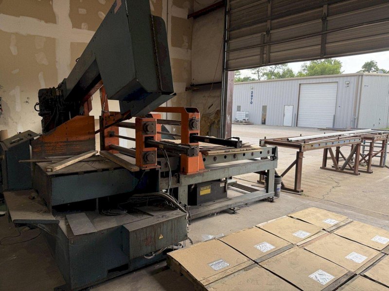 21" X 31" SCOTCHMAN MODEL SHA-3121 AUTOMATIC HORIZONTAL MITERING BANDSAW: YOBRO #24628