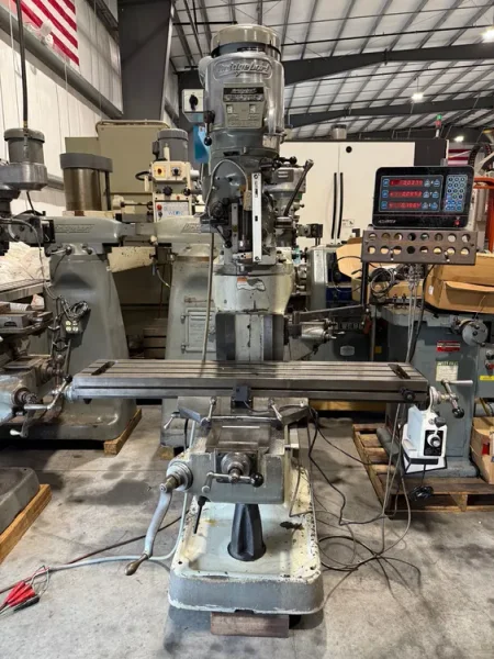 BRIDGEPORT Series 1 Vertical Milling Machine DRO 1989’USA #7950