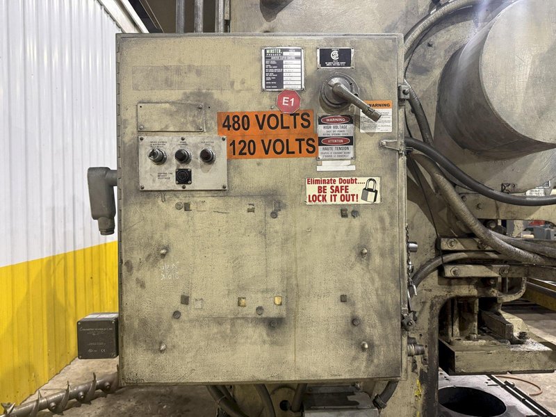 45 TON MINSTER MODEL #5 OBI STAMPING PRESS, 3" STROKE &amp; 120 SPM : YOBRO #25762