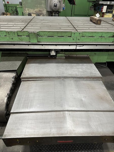 Giddings &amp; Lewis 6&quot; Model H6T CNC Table Type Boring Mill Year: 1991