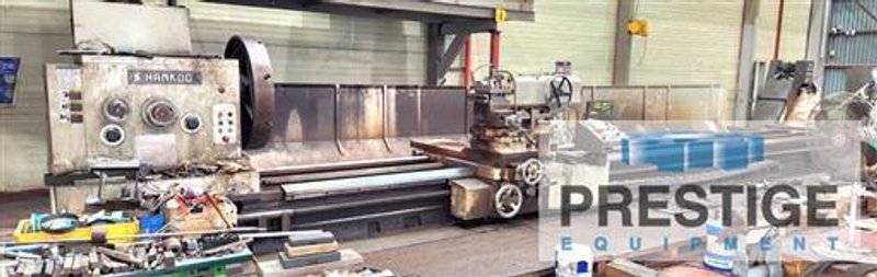 59" x 354" Hankook KM-III Heavy Duty Manual Lathe