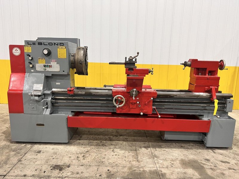36" X 72" LEBLOND REGAL SERVO-SHIFT "RAISED" ENGINE LATHE 2" HOLE: STOCK #16582