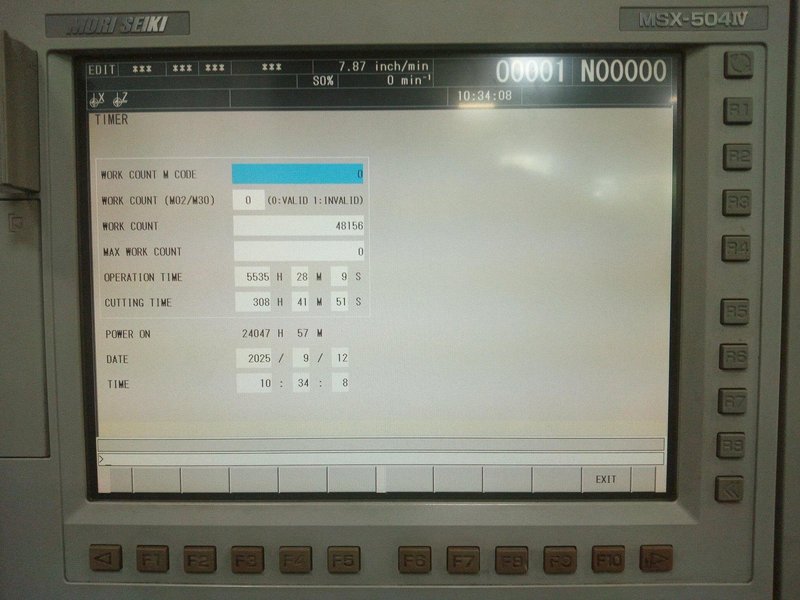 Mori Seiki DuraTurn 2550MC CNC Lathe For Sale, 2010