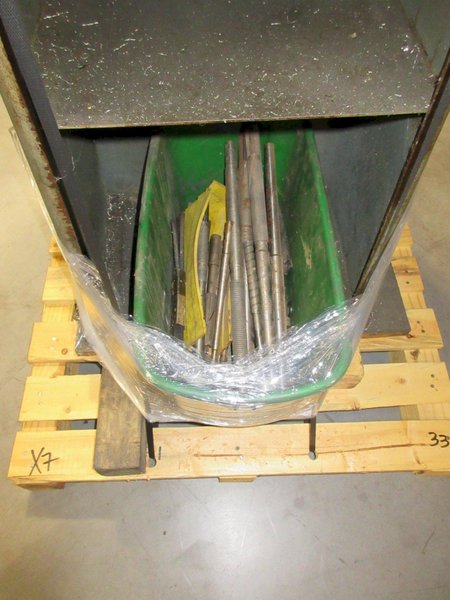 Superior Model J Horizontal Manual Stroke Honing Machine, with Tub of Assorted Mandrels- Auction Item