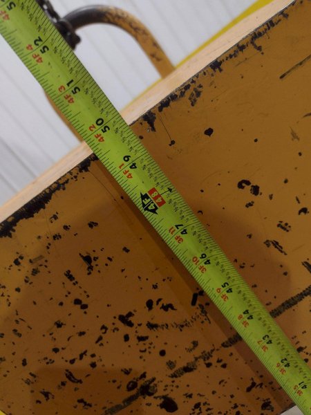 4 TON CALDWELL MODEL#81P-4-50 C HOOK ROLL LIFTER: STOCK #22715