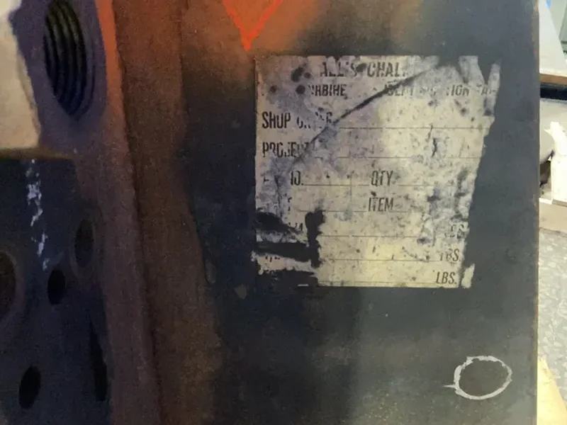 15” X 36” ANGLE PLATE