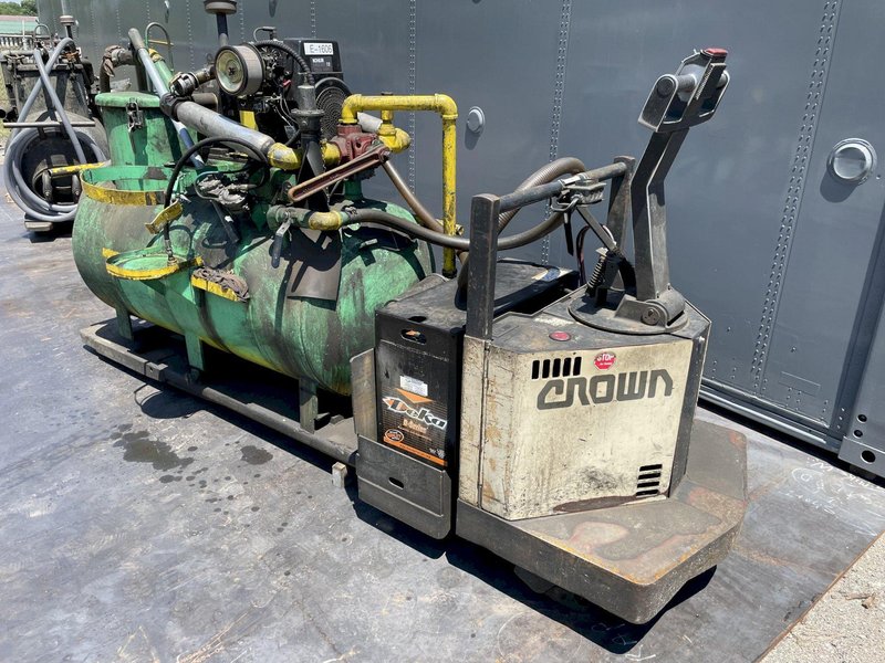 200 GALLON GARDNER DENVER MASTER CHEMICAL LP GAS MOBILE SUMP SUCKER LIQUID RECOVERY SYSTEM: STOCK #14760