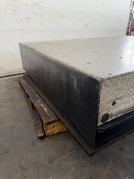 71&quot; X 53&quot; X 12&quot; TRU-STONE GRANITE SURFACE TABLE W/ VIBRATION ISOLATION SYSTEM. STOCK # 0449925.