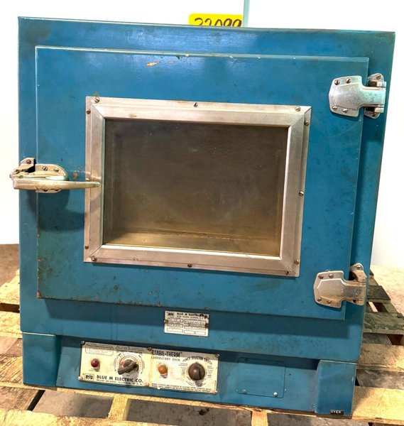 Blue M Electric Oven, Model OV-18A, 18" x 15" x 18" Deep, 550 Degrees F, 1 Phase