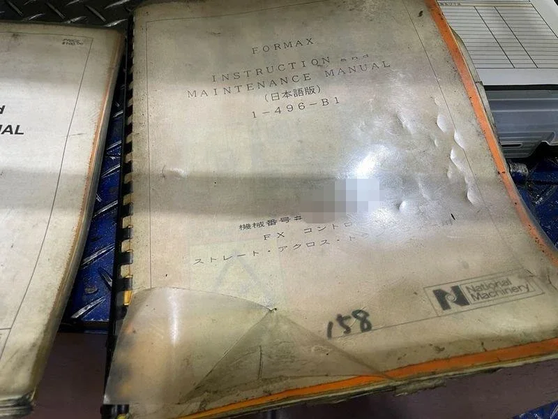 8.9mm National Formax FX-22M 2 Die 2 Blow Header