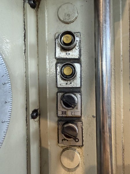 4" DEVLIEG 4K-96 HORIZONTAL BORING MILL. STOCK # 0113826