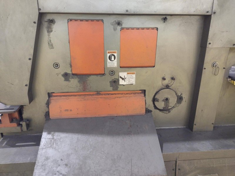 135 TON SPARTAN MODEL #IW135DX HYDRAULIC IRONWORKER: YOBRO #24716