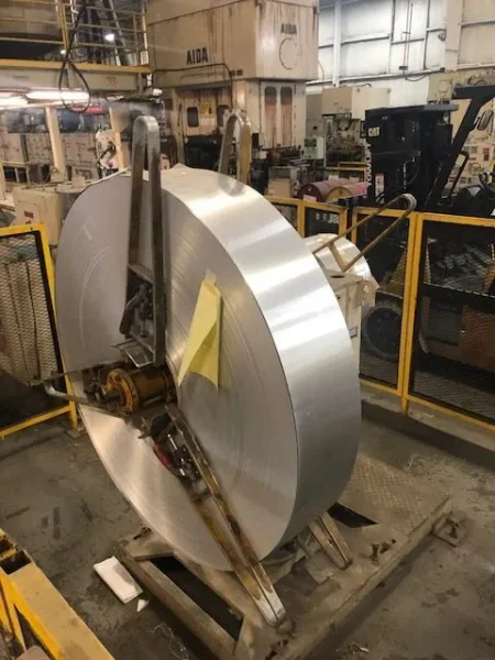 MATSUMOTO 2,500 lb x 12&quot;  DOUBLE END UNCOILER, STOCK# 14009J
