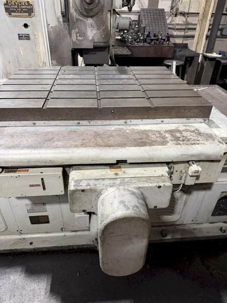 3" DEVLIEG 3H-48 SPIRAMATIC HORIZONTAL BORING MILL. STOCK # 0220426