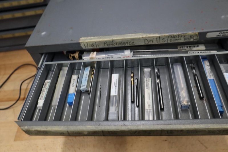 Huot High Performance 3 Drawer Drill Index with Contents- Auction Item