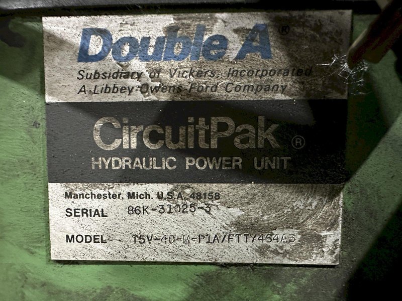 48" HYDRAULIC PROFILE SHEAR: STOCK #19240