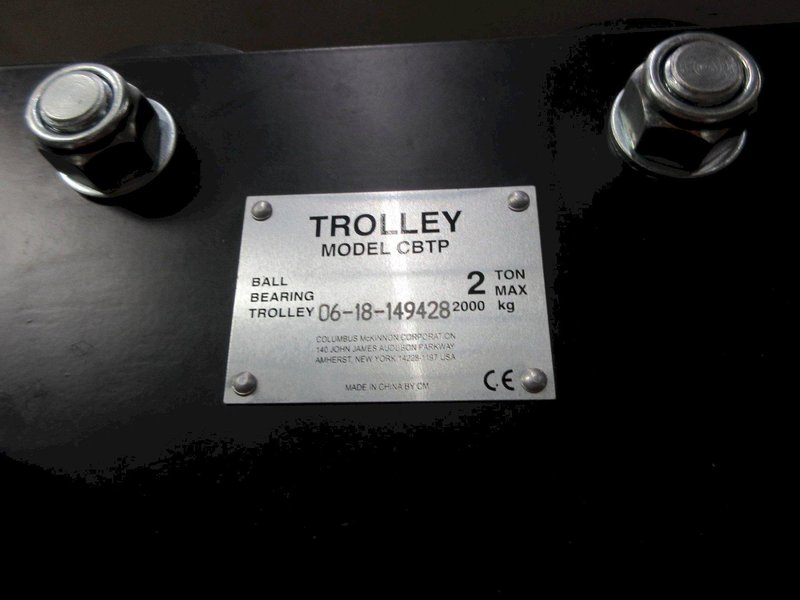 Freestanding Single Girder Overhead Crane, with CM Loadstar 2 Ton Electric Chain Hoist- Auction Item