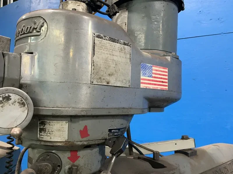 BRIDGEPORT 11” X 58” VERTICAL MILL