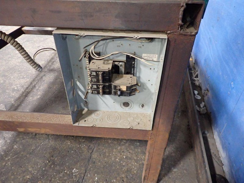 TENNSMITH / ROPER WHITNEY COMPANY 36" / 22 GAUGE MANUAL SLIP ROLL / BENDING BRAKE UNIT  -  SR36 / U422