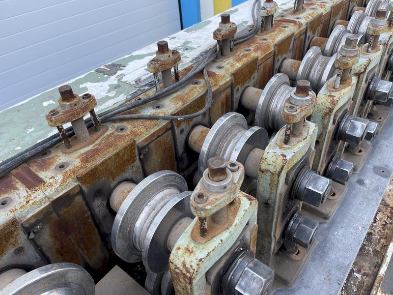 12 STAND X 1-1/2&quot; TISHKEN ROLLFORMER: STOCK #76620