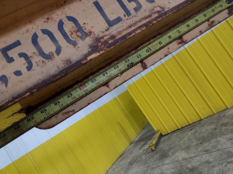 5,500 LBS X 6' LETELLIER CRANE SPREADER BAR LIFTING BEAM: STOCK #22642