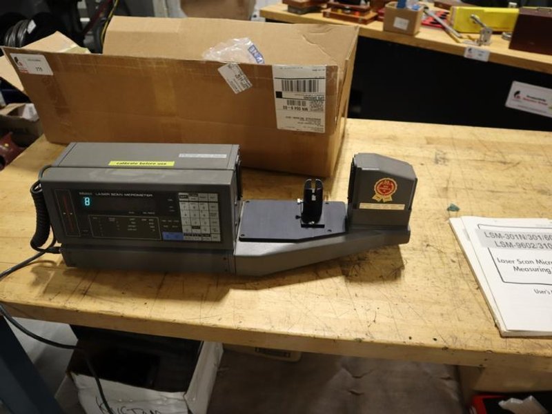 Mitutoyo LSM-9602 Laser Scan Micrometer- Auction Item