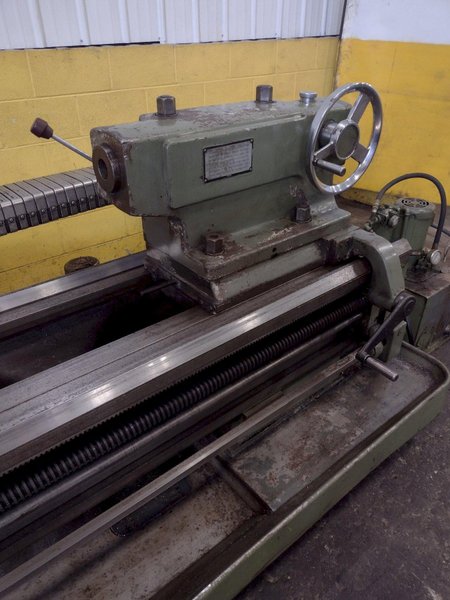 26" x 96" LODGE &amp; SHIPLEY MODEL #RXE 2516 ENGINE LATHE, 2" HOLE: STOCK 17057