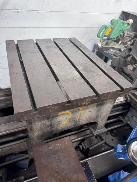 33' X 26' X 20' BOX DRILL TABLE:  STOCK #62020