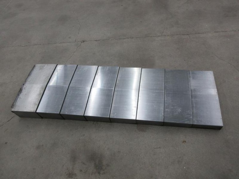 Used Haas X-Axis Waycover Set #93-2667 Left or Right Side For VF-5 Machines Before 2002.