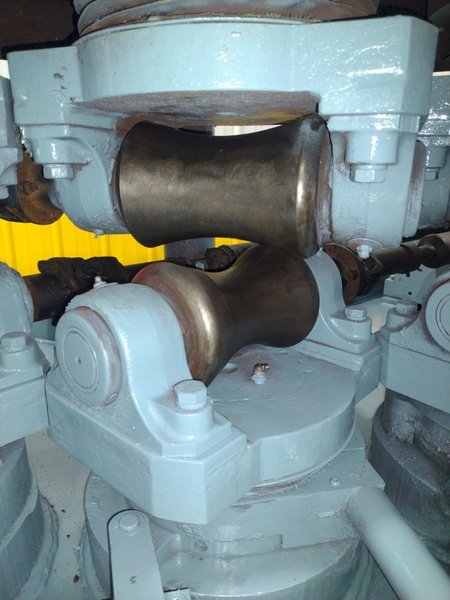 2" X 6 ROLL TURNER MACHINE (MACKINTOSH-HEMPHILL) ROTARY TUBE &amp; PIPE STRAIGHTENER Stock # 14363