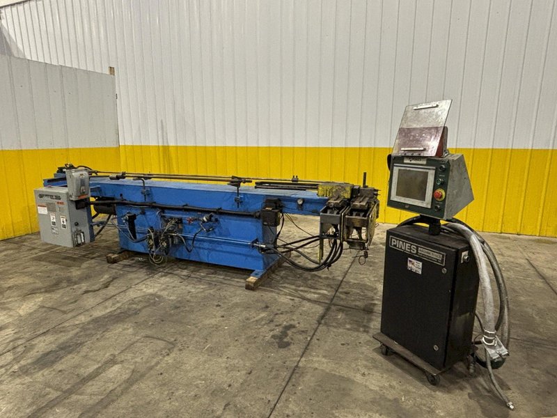 1&quot; PINES  MODEL #1 ROTARY HYDRAULIC BAR, TUBE &amp; PIPE BENDER, DIAL A BEND VI CNC CONTROL: STOCK #22684