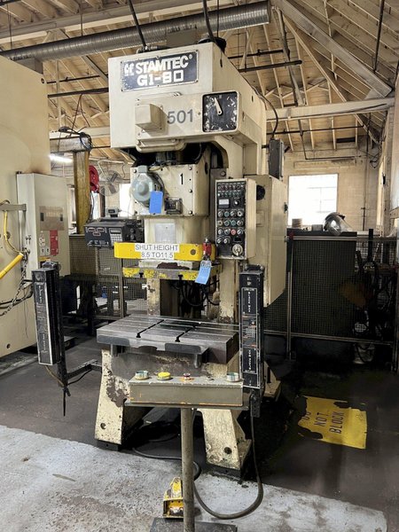 80 Ton Stamtec GAP Frame Press