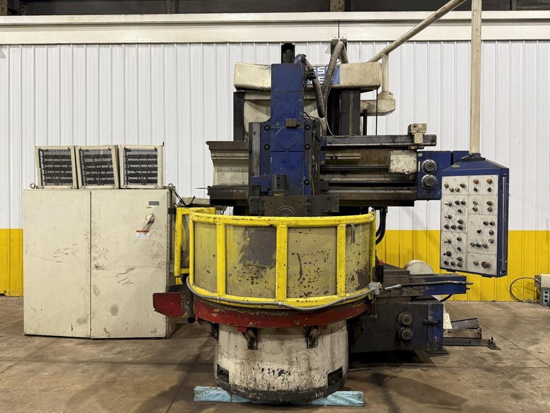 54" SCHIESS-FRORIEP VERTICAL TURRET LATHE (VTL), 66" TOTAL SWING: STOCK #18177