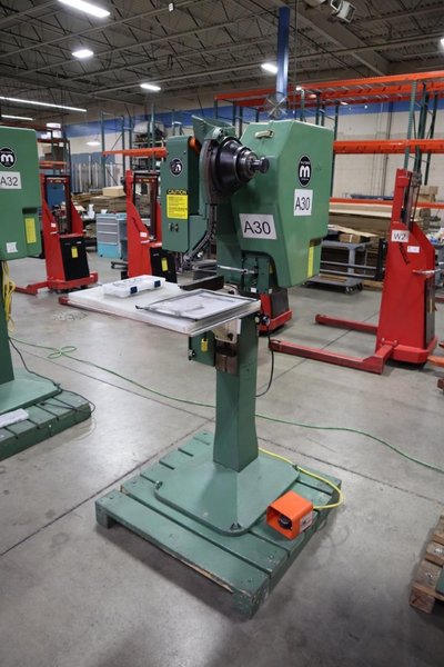 Milford Orbitform #256 Riveter, Feed Bowl, Tooling, Remote Foot Trip- Auction Item