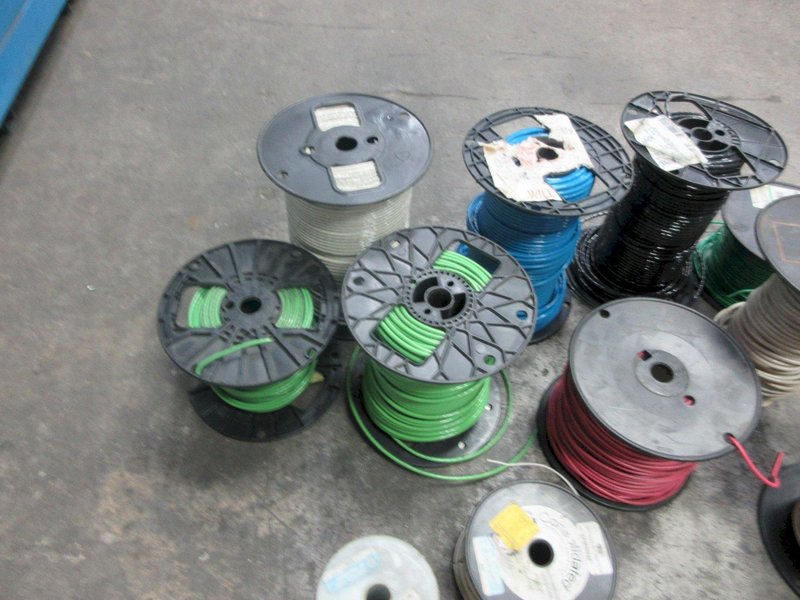 Spools of Electrical Wire- Auction Item