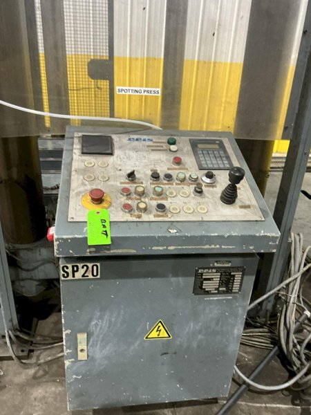 100 TON REIS MODEL #TUS 160 HYDRAULIC MOLD SPOTTING AND TRYOUT PRESS: STOCK #24186