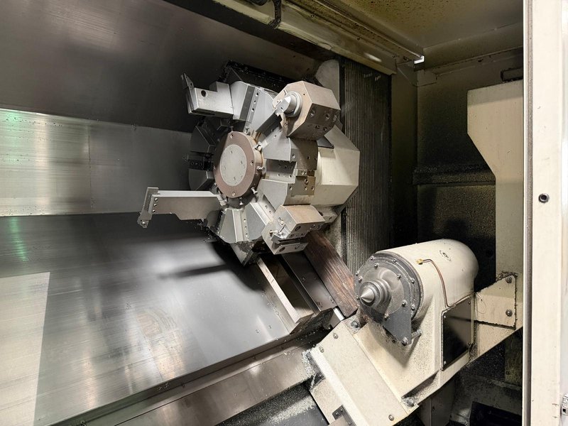 Takisawa TX-50C CNC Turning Center – 12″ Chuck, 5″ Big Bore Lathe