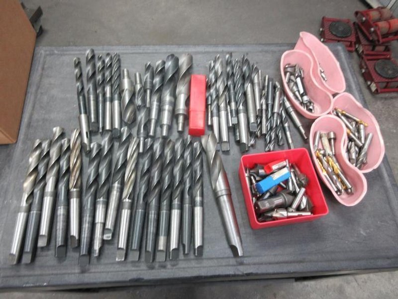 High Speed Cutting Tools: Drills, End Mills, Corner Radius Cutters- Auction Item